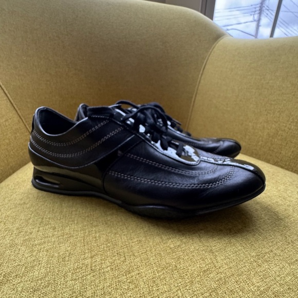 Cole Haan Black Leather Sneakers women - Picture 13 of 13